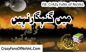 Mein Gunahgar Nahi By Muniba Asif