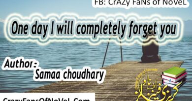 One day i will completely forget you By Samaa Chaudhary