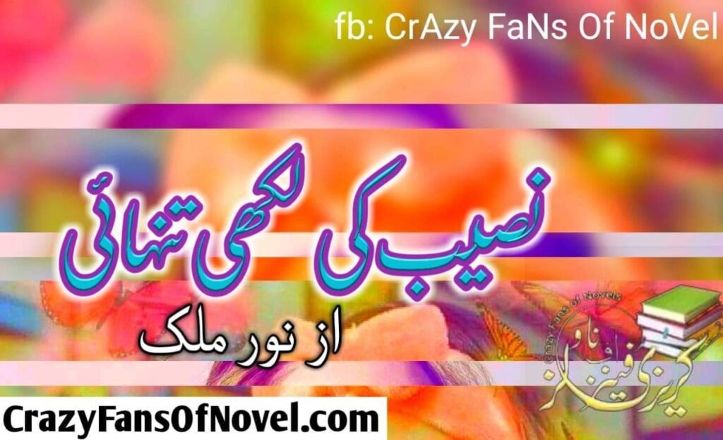 Naseeb KI Likhi Tanhai by Noor Malik – cover