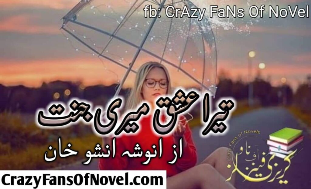 Tera Ishq Meri Jannat by Anosha Anshoo Khan – cover