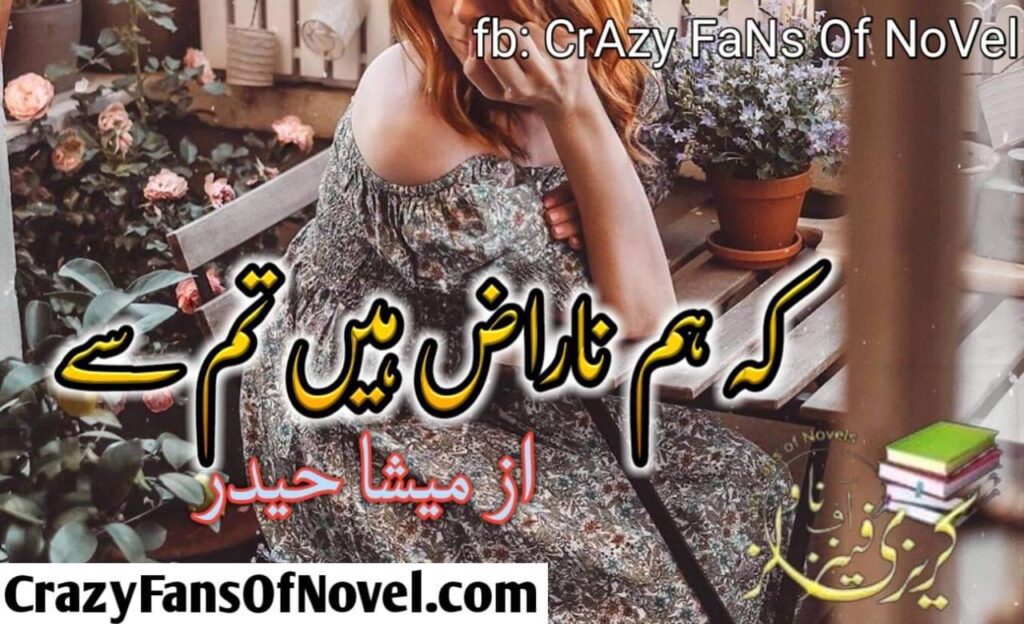 Keh Hum Naraz Hain Tum Sy by Meesha Haider – cover
