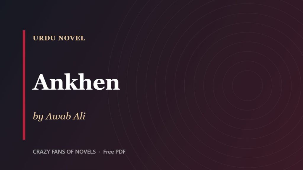 Ankhen by Awab Ali – cover