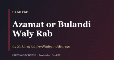 Azamat or Bulandi Waly Rab by Zukhruf bint-e-Nadeem Attariya – cover