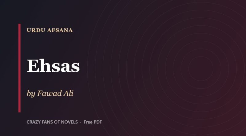 Ehsas by Fawad Ali – cover