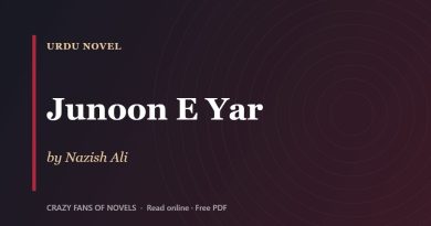 Junoon E Yar by Nazish Ali – cover