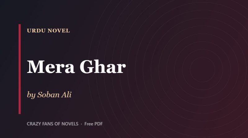 Mera Ghar by Soban Ali – cover