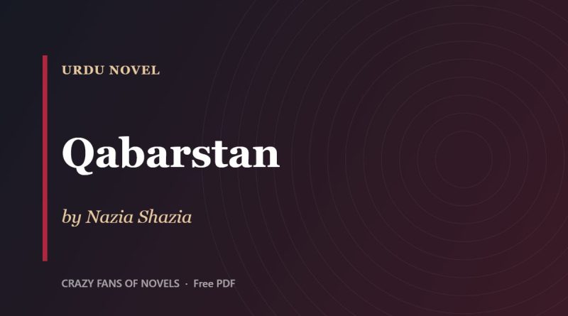 Qabarstan by Nazia Shazia – cover