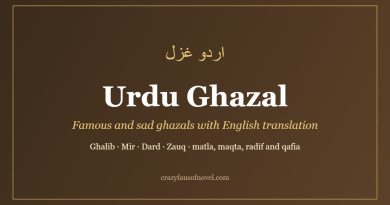 Urdu ghazal: famous and sad ghazals in Urdu with English translation